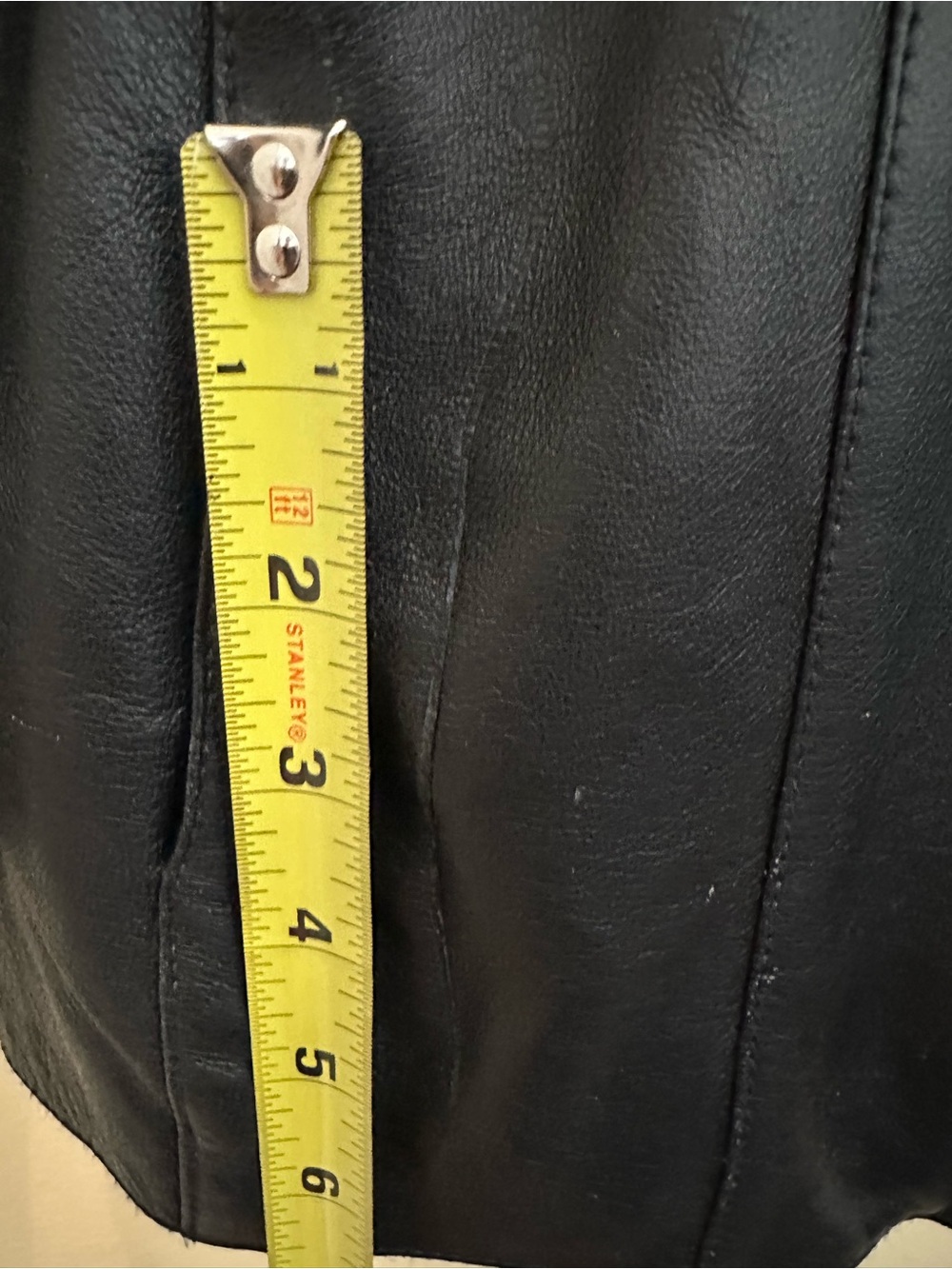 Vintage Wilson’s Leather Pelle Studio Black Leather Button-Up Jacket - Picture 5 of 14